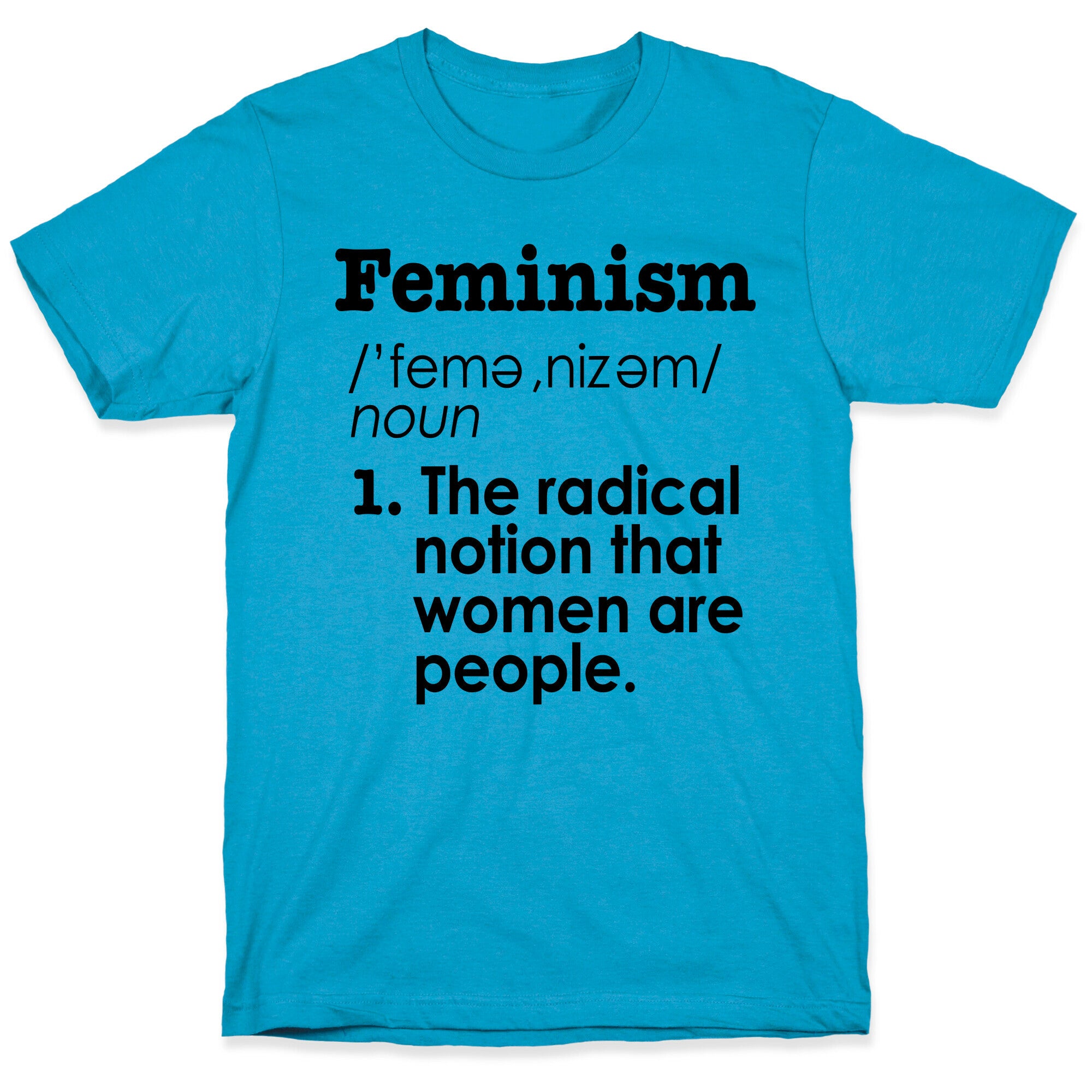 Feminism Definition Unisex Triblend Tee